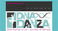 Desktop Screenshot of dna-danza.com